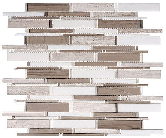 Cascade Wooden white+Athen Gray+Thassos mix