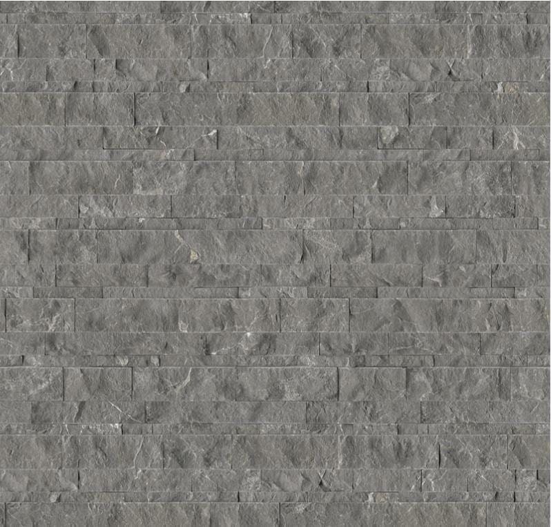 iron splitface fireplace stone