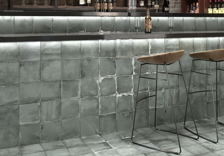 Geometric Calm Eco Green GC1212 Glazzio room