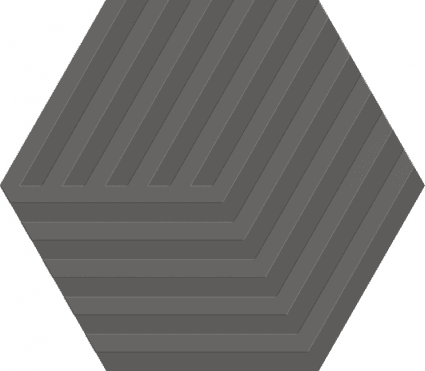 Carpenter Dark hexagon cube 8726
