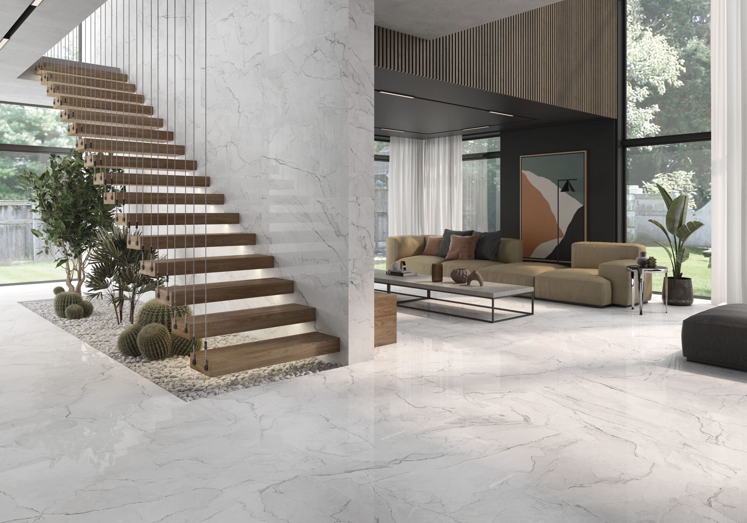 Statik Charcoal Happy Floors room