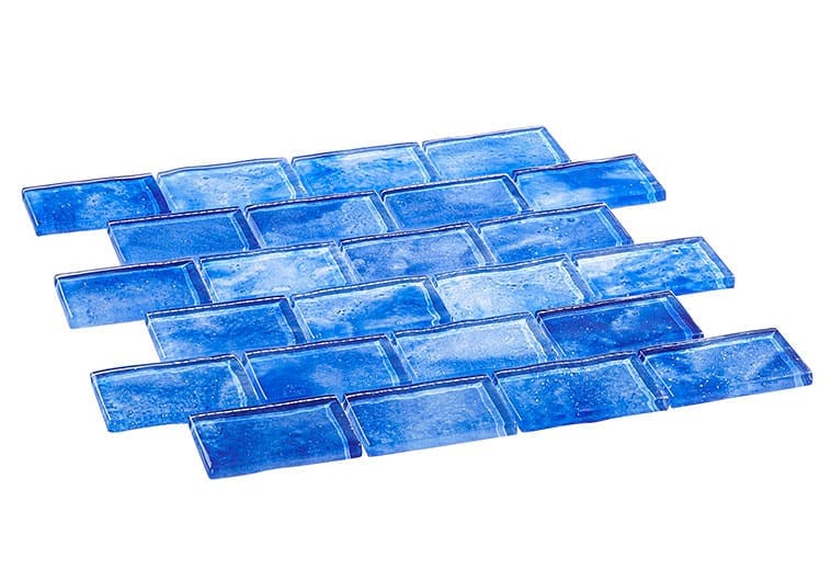 Frothy Swirls Azulejo Art FTS6024 glazzio