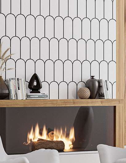 Popsicle Blonic POP6137 wall tile glazzio room